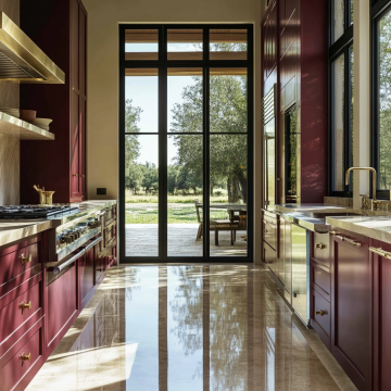 XR - Burgundy Maroon Shaker
